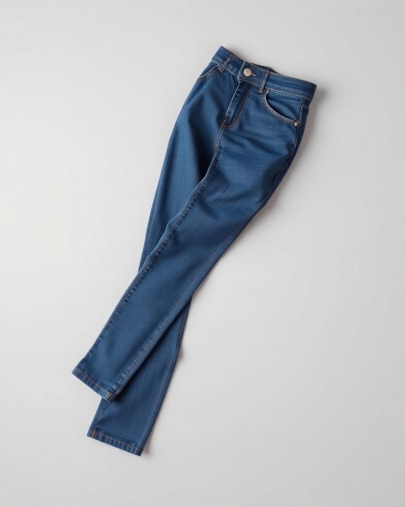 High-Rise Vintage Straight Jeans